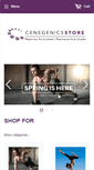 Mobile Screenshot of cenegenicsstore.com